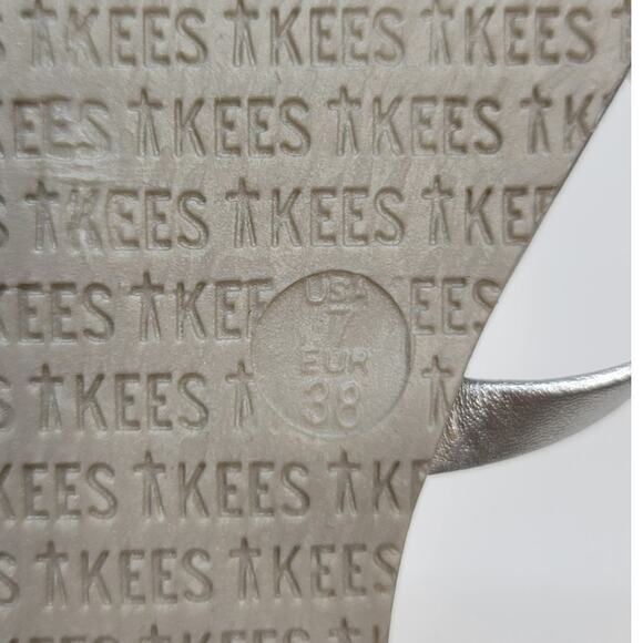 TKEES Silver Women's Sandals - Picture 3 of 5